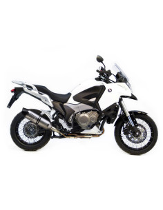 Silencieux LEOVINCE SBK LV ONE EVO en inox / carbone - HONDA 1200 VFR X CROSSTOURER / DCT / XD 2012 - 2015