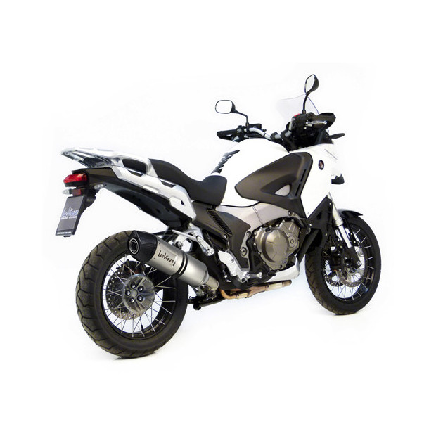 Silencieux LEOVINCE SBK LV ONE EVO en inox / carbone - HONDA 1200 VFR X CROSSTOURER / DCT / XD 2012 - 2015