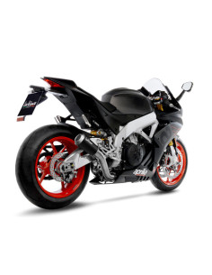 Silencieux LEOVINCE SBK LV-10 BLACK EDITION inox - APRILIA 1000 RSV4 RR 2019 - 2020 / 1100 TUONO V4 / FACTORY / RR 2019 - 2020 2