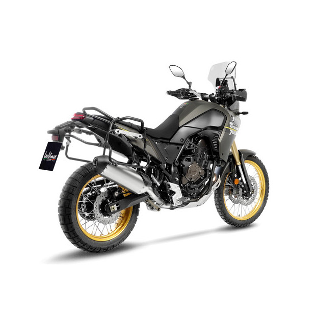 Silencieux LEOVINCE SBK LV-14 en inox / carbone - YAMAHA 700 TENERE 2019 - 2025