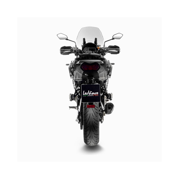 Silencieux LEOVINCE SBK LV-14R BLACK EDITION en inox / carbone - KAWASAKI 1000 VERSYS 2019 - 2024