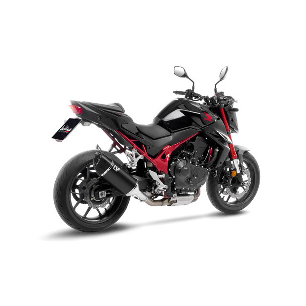 Silencieux LEOVINCE SBK LV-14R BLACK EDITION inox / carbone - HONDA 750 CB HORNET 2023 - 2025