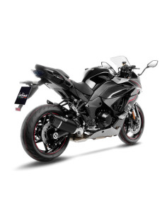 Silencieux LEOVINCE SBK LV-14R BLACK EDITION inox / carbone - KAWASAKI 1000 NINJA 2020 - 2024 / 1100 NINJA 2025 2