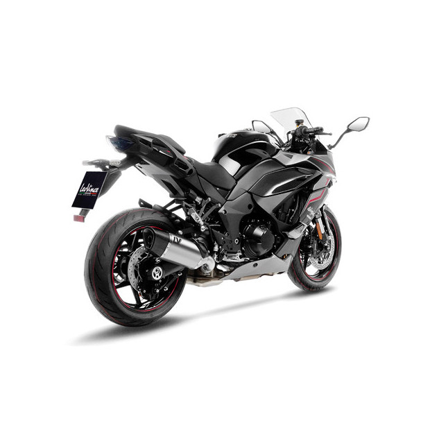 Silencieux LEOVINCE SBK LV-14R en inox / carbone - KAWASAKI 1000 NINJA 2020 - 2024 / 1100 NINJA 2025