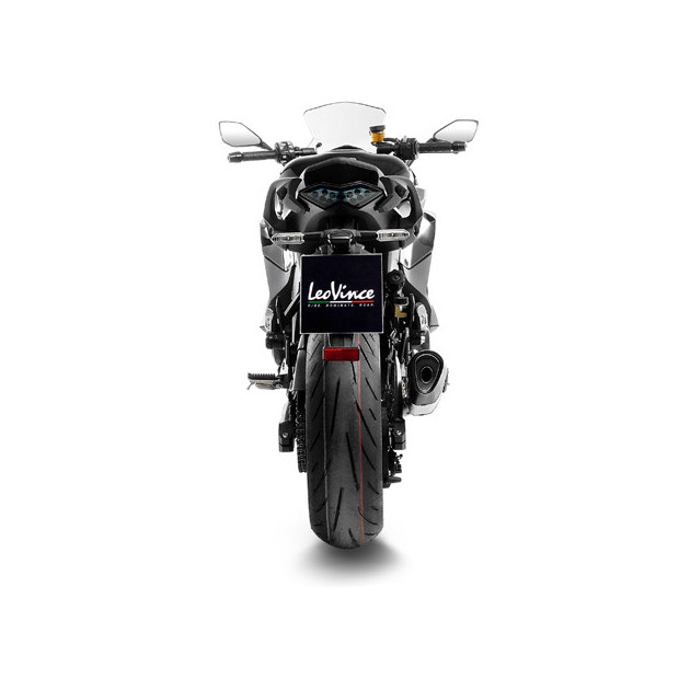 Silencieux LEOVINCE SBK LV-14R en inox / carbone - KAWASAKI 1000 NINJA 2020 - 2024 / 1100 NINJA 2025
