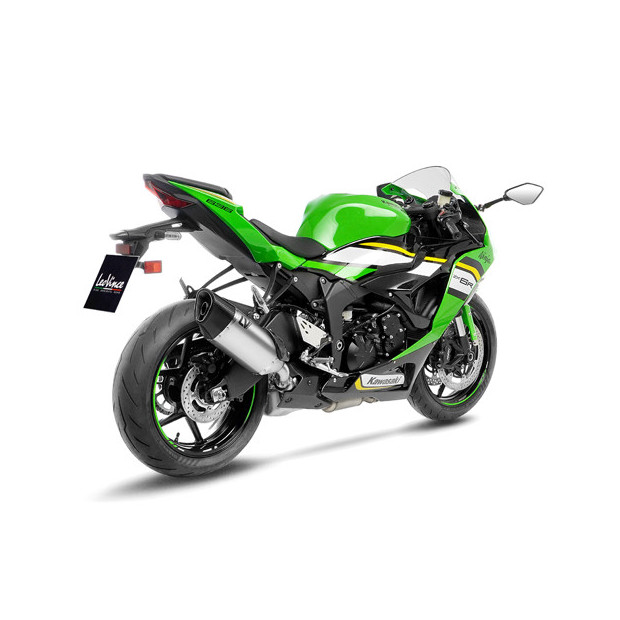 Silencieux LEOVINCE SBK LV-14R en inox / carbone - KAWASAKI ZX-6R NINJA 2019 - 2020 + 2024 - 2025