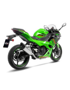 Silencieux LEOVINCE SBK LV-14R en titane / carbone - KAWASAKI 400 NINJA - 400 Z 2018-2023 / 500 NINJA - 500 Z / SE 2024-2025