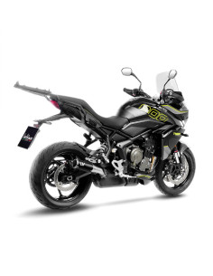 Silencieux LEOVINCE SBK LV-CORSA BLACK EDITION inox - TRIUMPH 800 TIGER SPORT 2024 - 2025 2