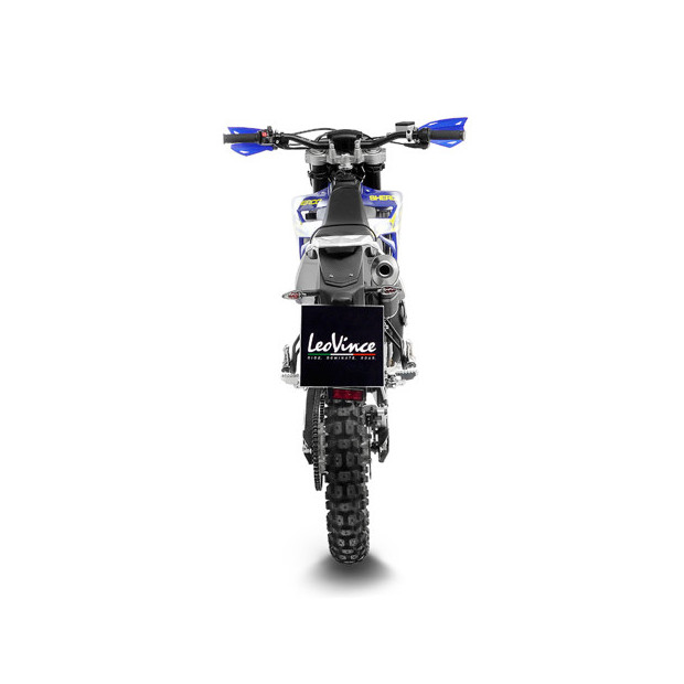 Silencieux LEOVINCE X-FIGHT carbone - inox - SHERCO 50 SE-RS / SM-RS / SM-R / SE-R 2021 - 2024