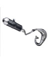 Silencieux LEOVINCE X-FIGHT en inox - DERBI 50 DRD / SENDA / X-TREME / GILERA 50 RCR / SMT