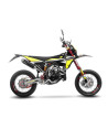 Silencieux LEOVINCE X-FIGHT noir en inox - FANTIC 50 XE - XM COMPETITION / PERFORMANCE