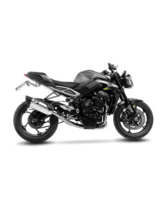 Support de silencieux LEOVINCE - TRIUMPH 765 STREET TRIPLE R / RS 2023 - 2024