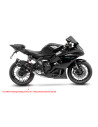 Suppresseur de repose-pied passager LEOVINCE - YAMAHA YZF-R7 2021 - 2023