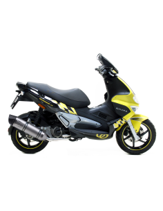 Système d'échappement LEOVINCE LV ONE inox - GILERA RUNNER ST 125 - 200 4T / VX 125 - 200 4T 2006 - 2016