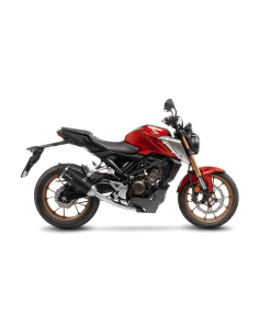 Système d'échappement LEOVINCE LV ONE ECE inox noir - HONDA CB 125 R 2021 - 2023