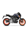 Système d'échappement LEOVINCE LV ONE ECE inox noir - YAMAHA MT-125 - XSR - YZF-R 2021 - 2023