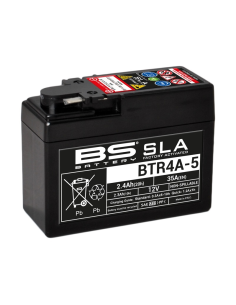 Batterie BS BATTERY SLA BTR4A5 12V 3Ah - Sans entretien activée usine
