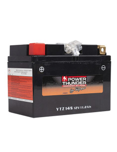 Batterie POWER THUNDER PTP49147 12V 11,2Ah AGM - Prête à l'emploi sans entretien