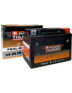 Batterie POWER THUNDER PTP3462F 12V 3Ah AGM - Prête à l'emploi sans entretien