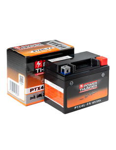 Batterie POWER THUNDER PTP4846F 12V 3Ah AGM - Prête à l'emploi sans entretien