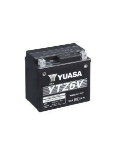 Batterie YUASA YTZ6V-DRY 12V 5Ah AGM - Prête à l'emploi sans entretien