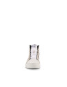 Baskets moto Alpinestars Ride-63 Canvas - Blanc Noir Damier