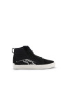 Baskets moto Alpinestars Ride-63 Canvas - Noir Blanc