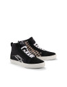 Baskets moto Alpinestars Ride-63 Canvas - Noir Gris Damier