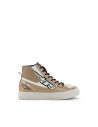 Baskets moto femme Alpinestars Stella Stated Flair - Gris Blanc