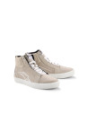 Baskets moto cuir Alpinestars Ride-63 - Blanc Beige