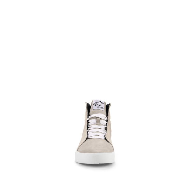 Baskets moto cuir Alpinestars Ride-63 - Blanc Beige