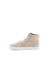 Baskets moto cuir Alpinestars Ride-63 - Blanc Beige