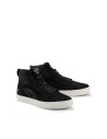 Baskets moto cuir Alpinestars Ride-63 - Noir Blanc