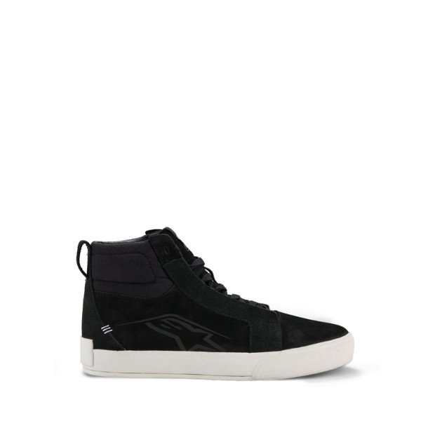 Baskets moto cuir Alpinestars Ride-63 - Noir Blanc