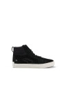 Baskets moto cuir Alpinestars Ride-63 - Noir Blanc