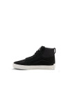 Baskets moto cuir Alpinestars Ride-63 - Noir Blanc
