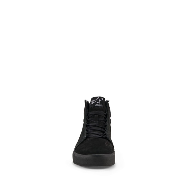 Baskets moto cuir Alpinestars Ride-63 - Noir Rouge vif