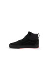 Baskets moto cuir Alpinestars Ride-63 - Noir Rouge vif