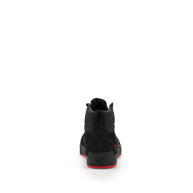 Baskets moto cuir Alpinestars Ride-63 - Noir Rouge vif