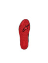 Baskets moto cuir Alpinestars Ride-63 - Noir Rouge vif