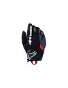 Gants aventure Alpinestars Durack - Noir Gris Rouge vif