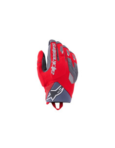 Gants aventure Alpinestars Durack - Rouge Gris