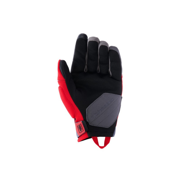 Gants aventure Alpinestars Durack - Rouge Gris