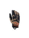 Gants aventure Alpinestars Manti Air - Kaki Noir Orange Fluo