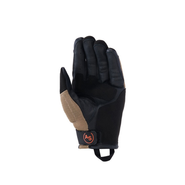 Gants aventure Alpinestars Manti Air - Kaki Noir Orange Fluo