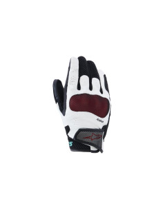 Gants moto femme Alpinestars Stella Mogress Airflow - Noir Blanc Tropical