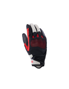 Gants moto Alpinestars Mogress Airflow - Noir Rouge Écru