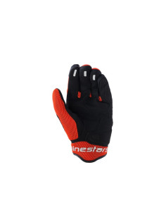 Gants moto Alpinestars Mogress Airflow - Noir Rouge Mandarine 2