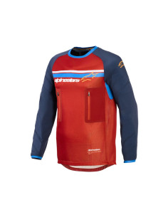Maillot Alpinestars Maxdura Dual - Marron Rouille Bleu