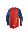Maillot Alpinestars Maxdura Dual - Marron Rouille Bleu